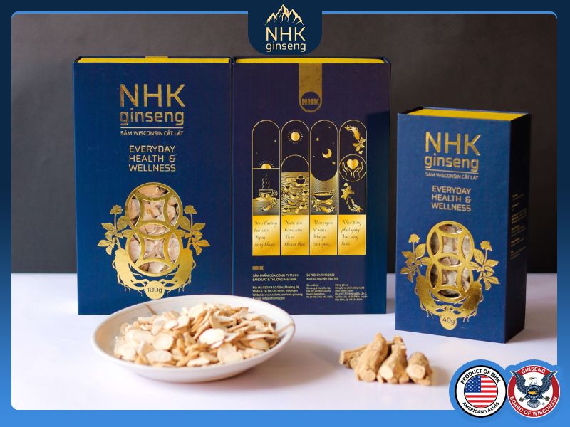 NHK GINSENG - Địa chỉ bán sâm Wisconsin Hoa Kỳ uy tín HCM 