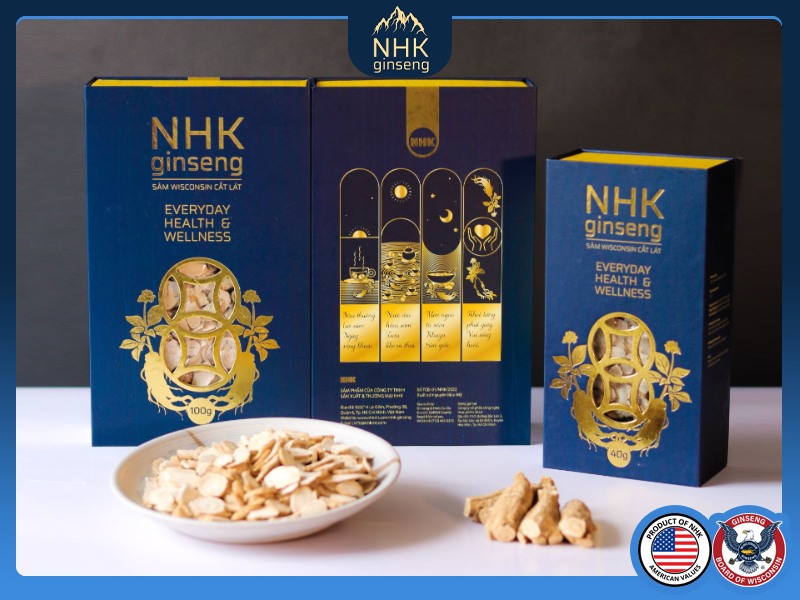 NHK Ginseng - Nơi cung cấp Sâm Hoa Kỳ cắt lát Wisconsin uy tín, chất lượng