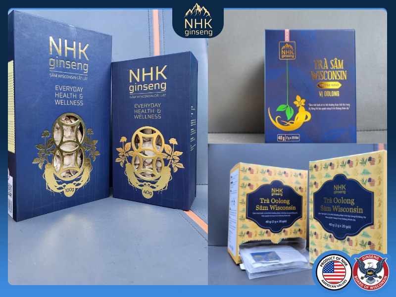 NHK Ginseng - Nơi cung cấp các sản phẩm trà nhân sâm Wisconsin uy tín, chất lượng