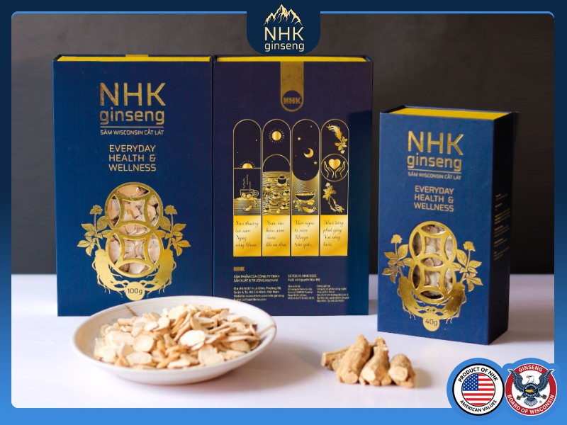 NHK Ginseng - Nơi cung cấp sâm Mỹ chất lượng, chính hãng