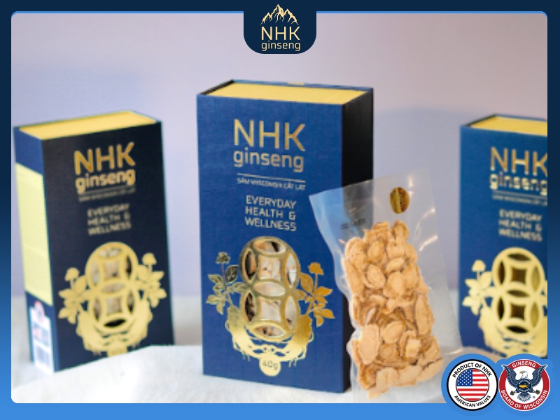 NHK Ginseng - đơn vị cung cấp các sản phẩm, chế phẩm chất lượng cao từ cây Sâm Mỹ trồng tại Wisconsin