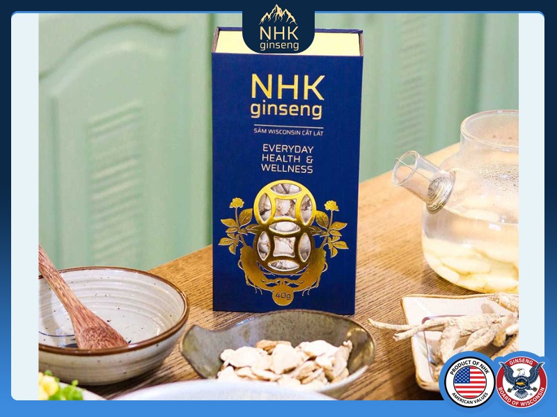 NHK Ginseng - Nơi cung cấp nhân sâm khô cắt lát Wisconsin uy tín, chất lượng